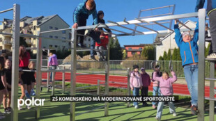 Frýdlantská ZŠ Komenského má modernizované sportoviště s novým workoutem