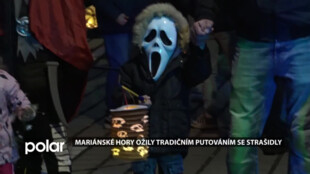 Mariánské Hory ožily tradičním putováním se strašidly. V duchy, čaroděje a skřety se proměnili i pracovníci radnice