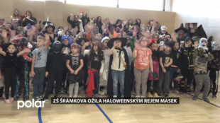 Základní škola Šrámkova v Opavě se proměnila v říši strašidel, duchů a čarodějnic