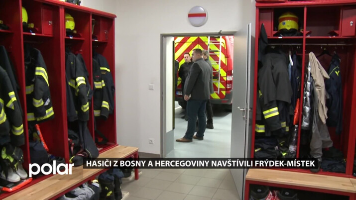 Člověk v tísni přivedl hasiče z Bosny a Hercegoviny do Frýdku-Místku