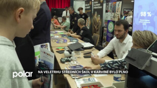 Žáci si volili svou studijní budoucnost na karvinském veletrhu Volba povolání