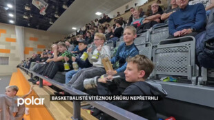 Basketbalisté vítěznou šňůru nepřetrhli, přidali osmou výhru v řadě
