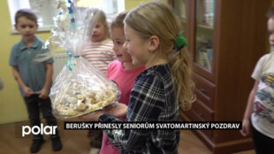 Berušky přinesly seniorům svatomartinský pozdrav