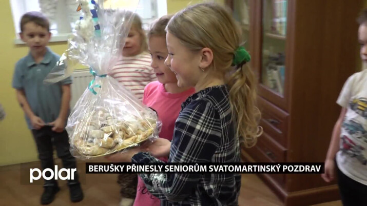 Berušky přinesly seniorům svatomartinský pozdrav