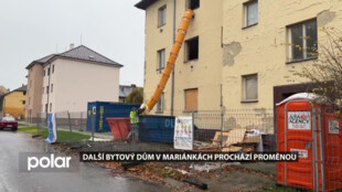 V Ostravě-Mariánských Horách prochází kompletní rekonstrukcí další bytový dům