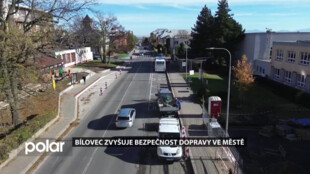 Bílovec zvyšuje bezpečnost dopravy ve městě, pracuje se na třech dopravních stavbách