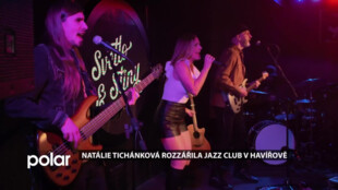 Zpěvačka Natálie Tichánková rozzářila Jazz Club v Havířově