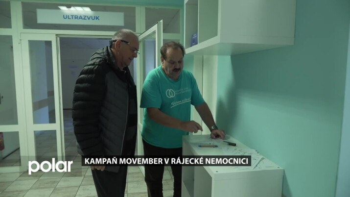 Do Nemocnice Karviná-Ráj opět zavítala kampaň Movember na podporu prevence rakoviny prostaty