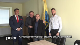 V Opavě-Vávrovicích po více než roce znovu otevřeli městský úřad poničený loňskými povodněmi