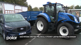 Řemeslo na dosah netradičně představilo SOŠ Frýdek-Místek