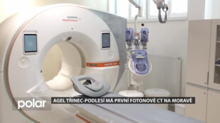 AGEL Třinec-Podlesí má první fotonové CT na Moravě. Je přesnější a šetrnější
