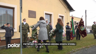 V Karviné uctili památku válečného hrdiny Josefa Ščerby, který zemřel před 25 lety