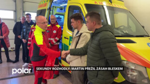 Sekundy rozhodly. Patnáctiletý Martin přežil zásah bleskem