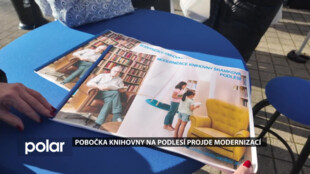 Pobočka knihovny na Podlesí projde modernizací