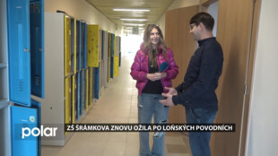 Základní škola Šrámkova v Opavě se po loňských povodních dočkala rozsáhlé modernizace
