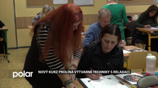 Nový kurz prolíná výtvarné techniky s pohodou a relaxací