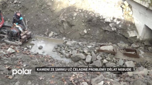 Kamení ze Smrku už Čeladné problémy dělat nebude