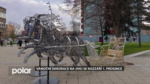 Vánoční dekorace v MOb Ostrava-Jih se rozzáří 1.prosince