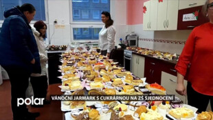 BEZ KOMENTÁŘE: Vánoční jarmark s cukrárnou na ZŠ Sjednocení