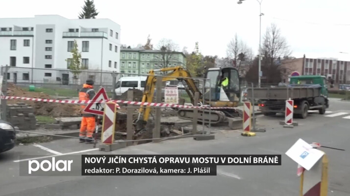 Nový Jičín chystá opravu mostu přes Grasmanku v Dolní bráně