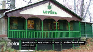 Hubertovu slavnost myslivci spojili s výročím hájenky