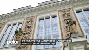 Knihovna Petra Bezruče v Opavě po více než 35 letech změnila logo a má i nový samoobslužný výdejový box