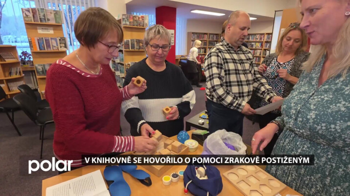 V rychvaldské knihovně se hovořilo o pomoci zrakově postiženým