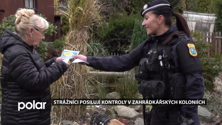 Strážníci posilují kontroly v zahrádkářských koloniích. A zaměřují se také na hřbitovy