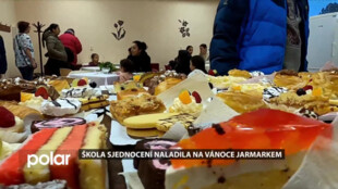 Škola Sjednocení naladila na Vánoce jarmarkem a vyhlášenou cukrárnou