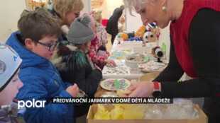 Dům dětí a mládeže v Rychvaldě pořádal předvánoční jarmark