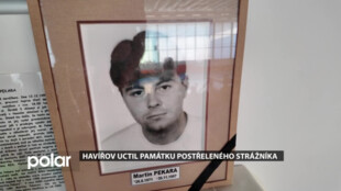Havířov uctil památku postřeleného strážníka