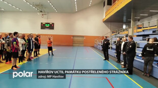 Havířov uctil památku postřeleného strážníka
