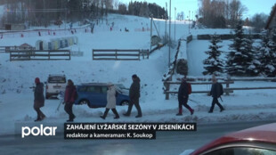 V Jeseníkách zahájili zimní sezónu, v provozu jsou první dvě sjezdovky v Karlově