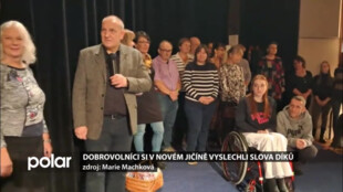 Dobrovolníci si v Novém Jičíně vyslechli slova díků