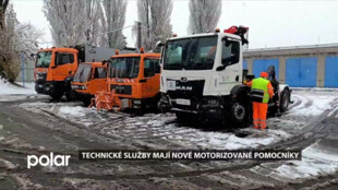 Technické služby mají nové motorizované pomocníky