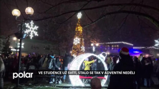 Ve Studénce už svítí, stalo se tak v adventní neděli