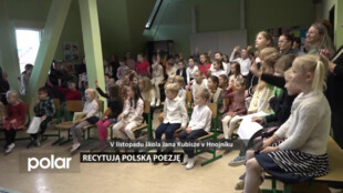 Recytowali polską poezję