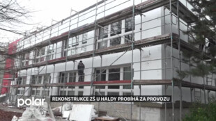 ZŠ U Haldy se modernizuje za provozu
