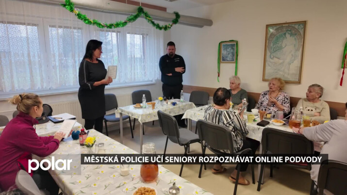 Městská policie učí seniory rozpoznávat online podvody
