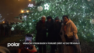 Vánoční strom bude v Porubě zářit až do tří králů. Jarmark je otevřen do 23. 12.