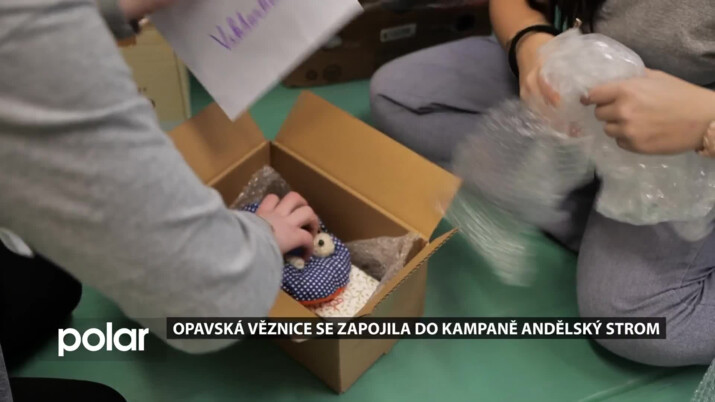 Opavská věznice rozdává radost, poprvé se připojila k Andělskému stromu