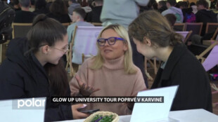 Glow Up University Tour zavítalo poprvé i do Karviné, studentům ukázalo možnosti vysokých škol