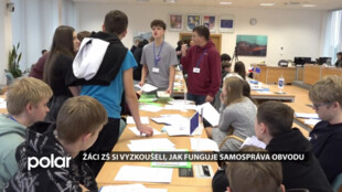 Žáci ZŠ Ostravy-Jihu si vyzkoušeli, jak funguje samospráva obvodu