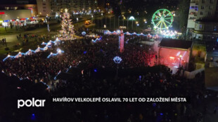 Havířov velkolepě oslavil 70 let od založení města