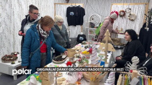 Radost v Opavě rozdává vánoční atmosféru. Ručně vyrobené dárky a dekorace jdou na dračku