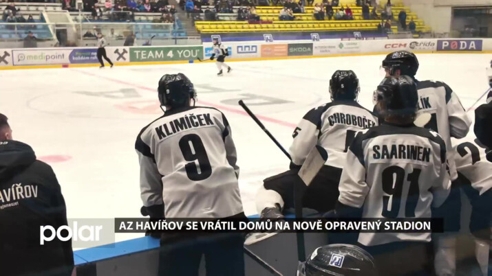 Hokejisté AZ Havířov se vrátil domů na nově opravený stadion