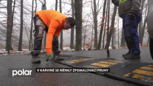 V Karviné se měnily během podzimu zpomalovací pruhy napříč částmi města