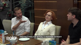 Držitelé Thálií navštívili Novou radnici. Za Ostravu uspěli tři umělci