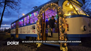 Ve Slezské Ostravě se rozzářila i tramvajová kavárna, otevřená bude i mezi svátky