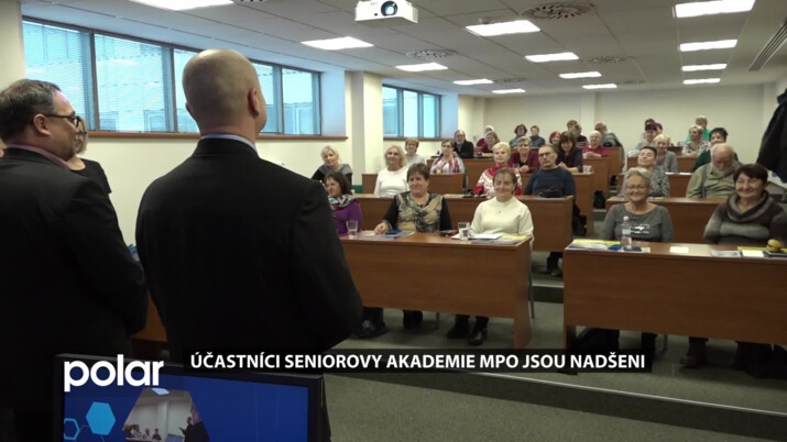 Další ročník SeniorOVY akademie končí. Účastníci jsou nadšeni